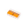 Clema legatura 3P FY/MYF 6mm, Wago 221-615